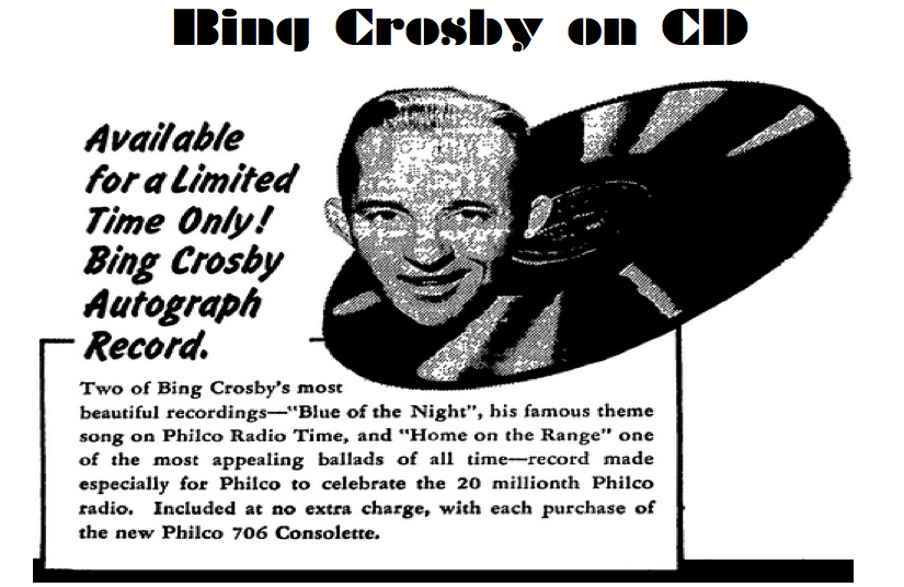 Bing Crosby on CD