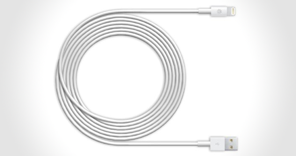 10 ft. Cable for iPad & iPhone