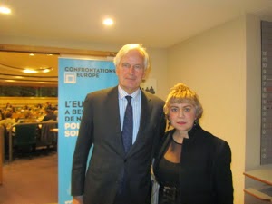 MICHEL BARNIER, Chef de la négociation avec le Royaume-Uni @EU_Commission & MORGANE BRAVO.