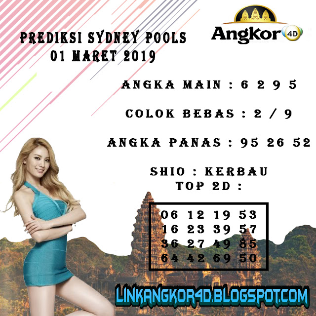 PREDIKSI SYDNEY POOLS 01 MARET 2019 PREDIKSI SYDNEY POOLS 01 MARET 2019