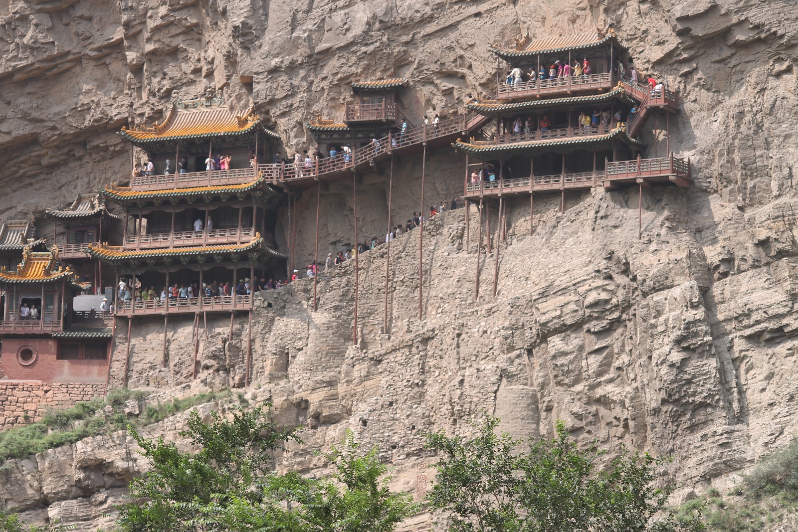 Una primera aproximación a China en el 2012 - Blogs de China - Datong: el monasterio colgante, la montaña de Heng Shan y las cuevas de Yungang (1)