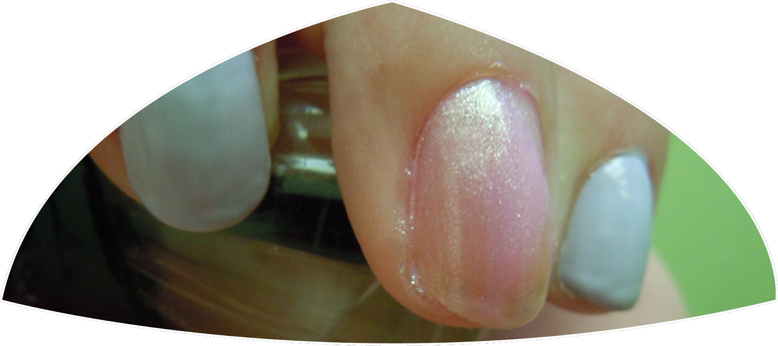 PS, it's adorable Gofun Nail Polish from Byakko Mark