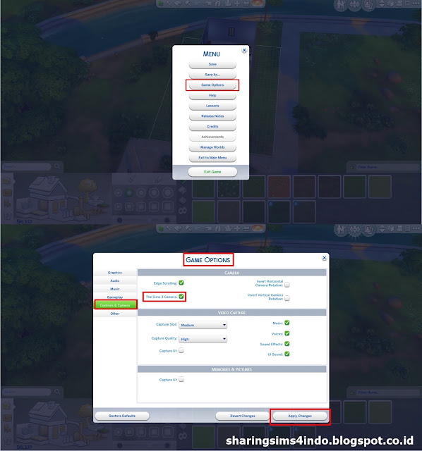 Keyboard Shorcut (BAHASA) | SharingSims4Indo