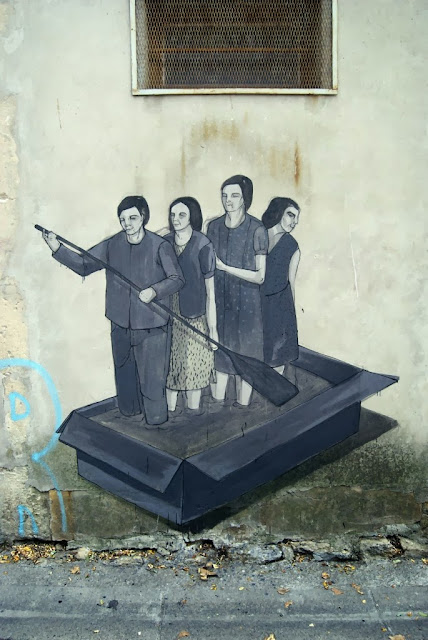 Part II of Hyuro's Street Art On The Streets Of Arles, France. 1