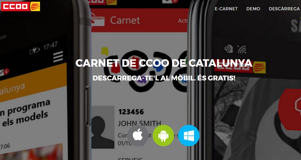 App CCOO y e-Carnet