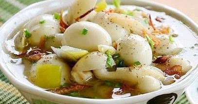 RESEPI SUP CENDAWAN DAN TELUR