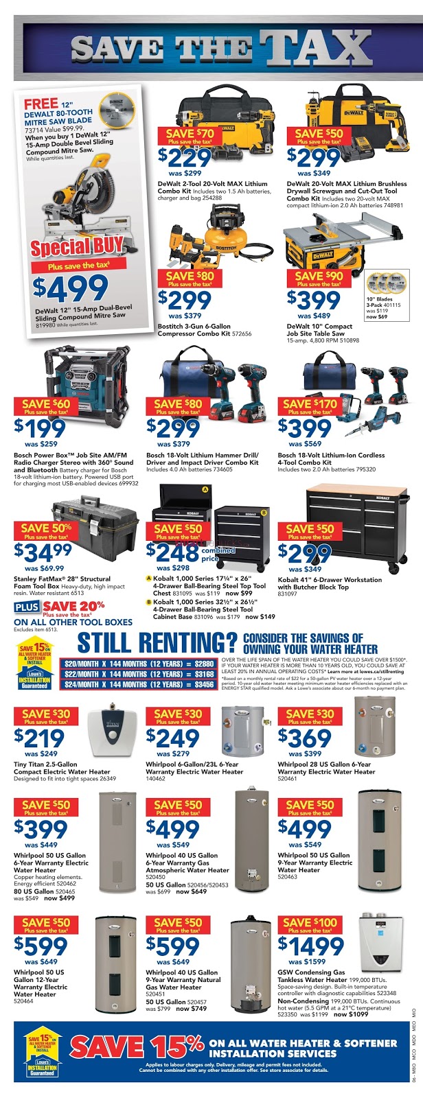 lowes weekly flyer march 15 21 2018 lowes online flyer