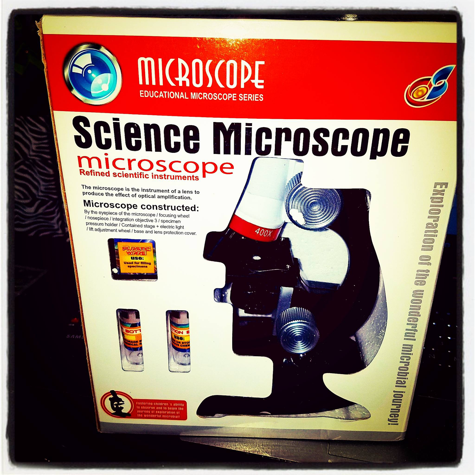 J2TheAmy's Product Review Science Kits for Kids Beginner Microscope