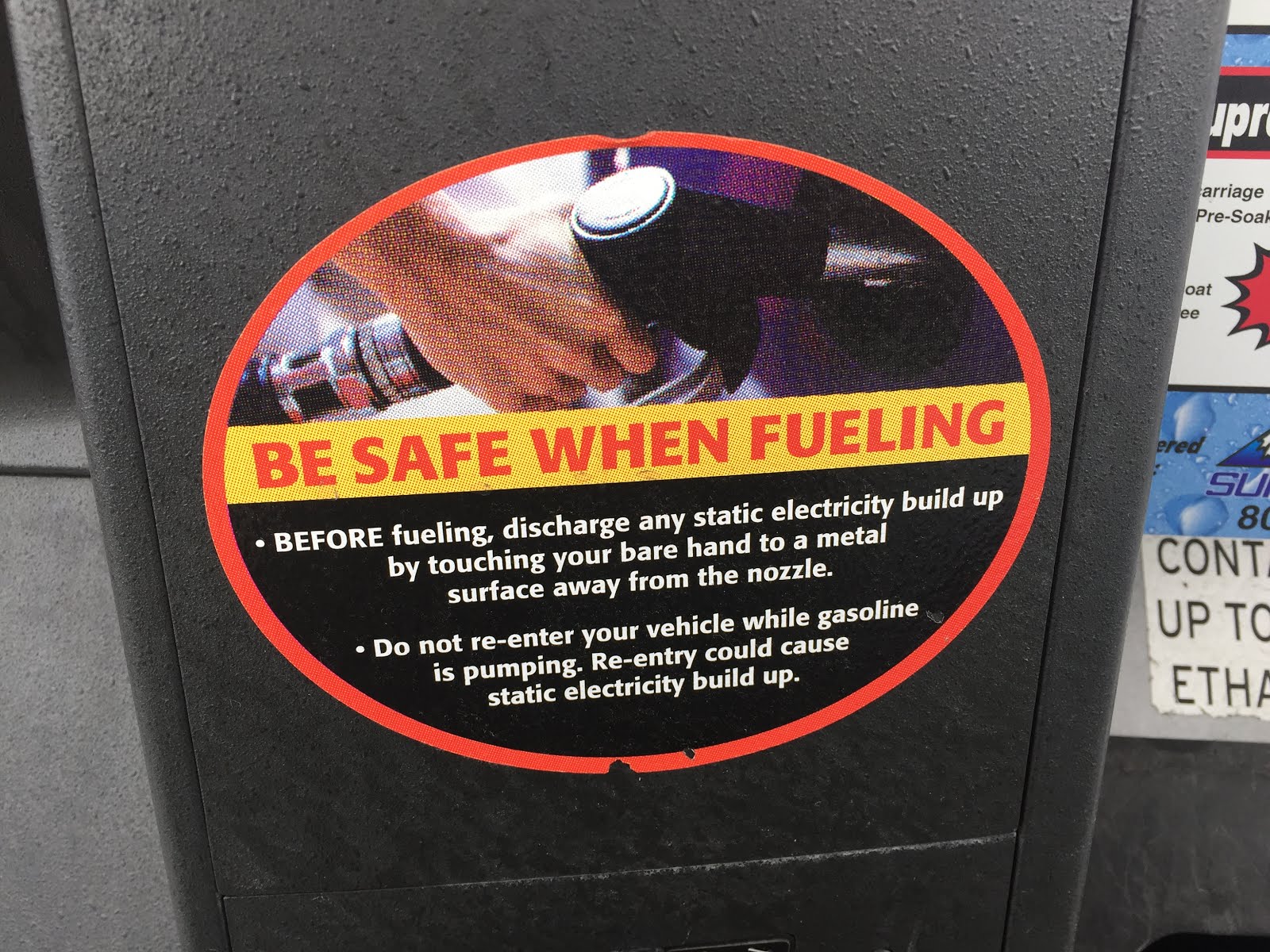 Health As I See It Risk of Static Shock and your Car