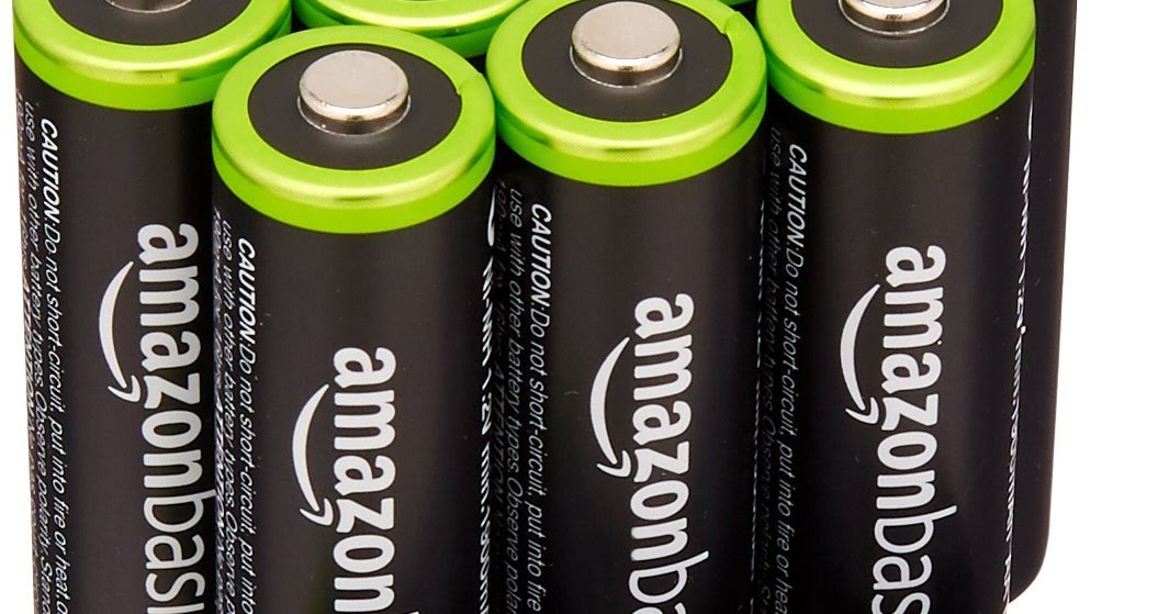 AmazonBasics AA Rechargeable Batteries (8Pack) Precharged Packaging