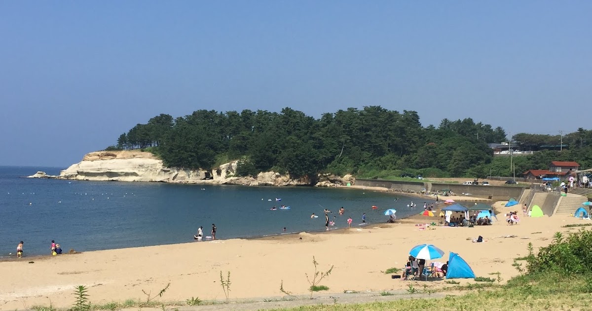 ふるさと散歩道 夏の海水浴場