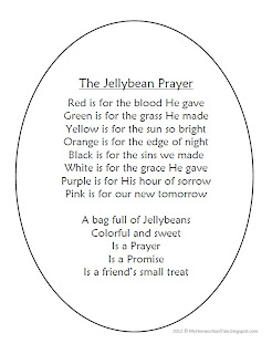 My Homeschool Tale: The Jellybean Prayer for Easter