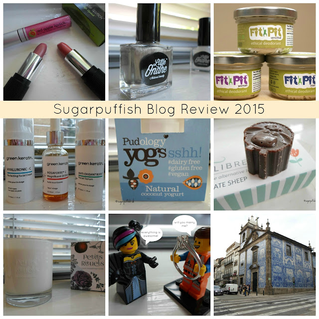 Sugarpuffish Blog Review for 2015 a look back a my favourite products and events