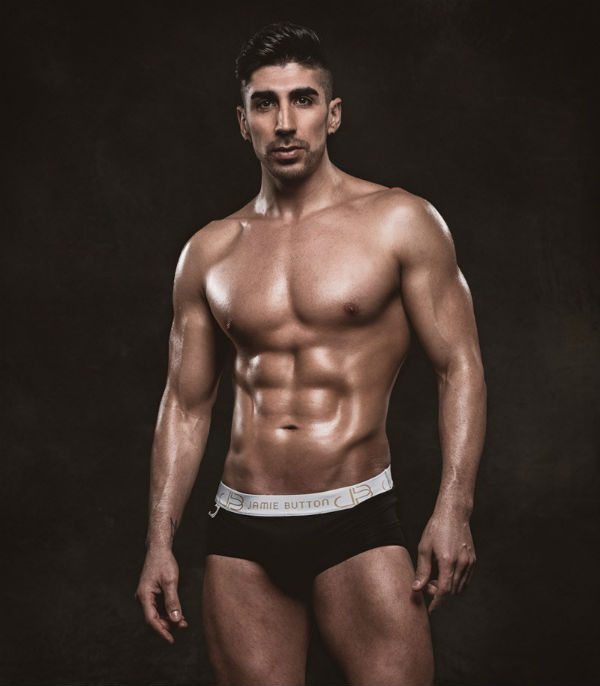 Manuel Nvrro Shirtless by Paul Jamnicky