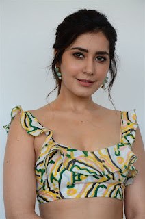 Actress Raashi Khanna Stills At Prati Roju Pandage Movie Interview Actress Raashi Khanna Stills At Prati Roju Pandage Movie Interview
