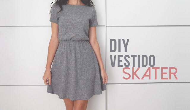 diy vestido skater