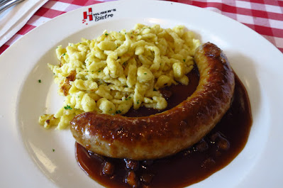 Huber's Bistro, thurgauer bratwurst