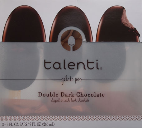 Talenti Double Dark Chocolate Gelato Case