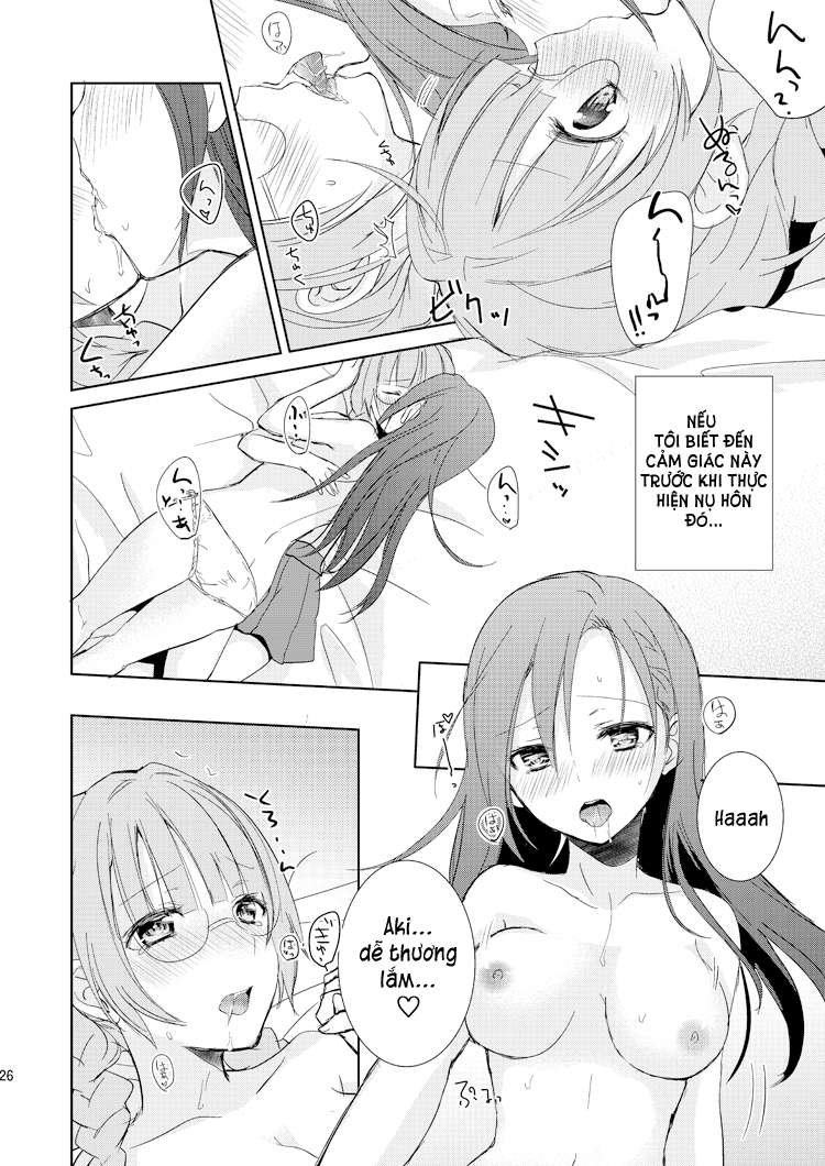 HentaiVN.net - Ảnh 24 - Tuyển tập Yuri Oneshot - Chap 147: Mikansei No Kimochi