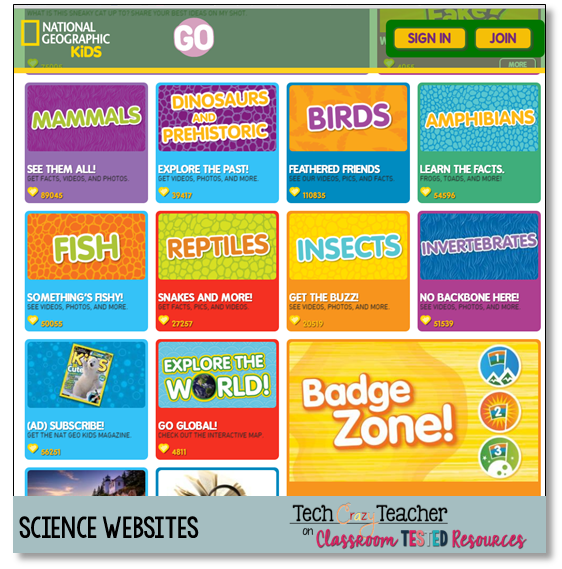 science project ideas websites