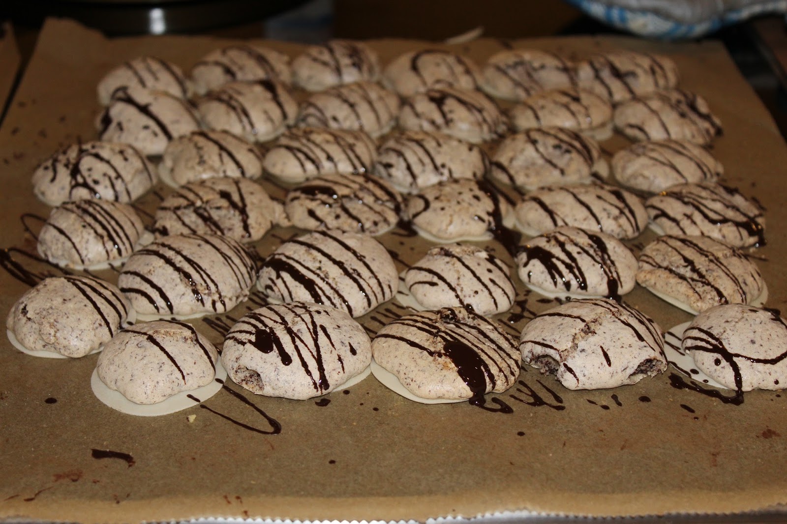 Theresas Backstube: Schokomakronen