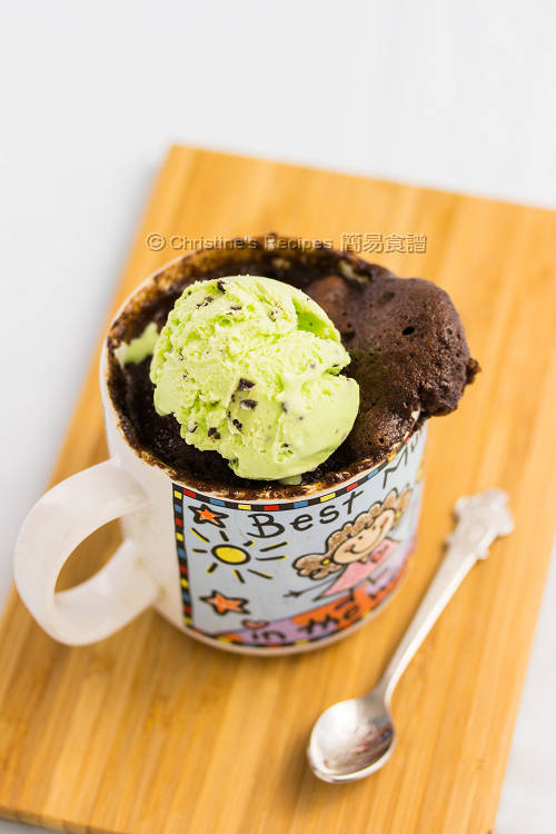 咖啡朱古力茶杯蛋糕 【微波爐食譜】 Coffee Chocolate Mug Cake