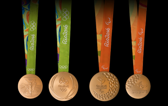 Las medallas de Rio 2016 celebran el amor por la naturaleza