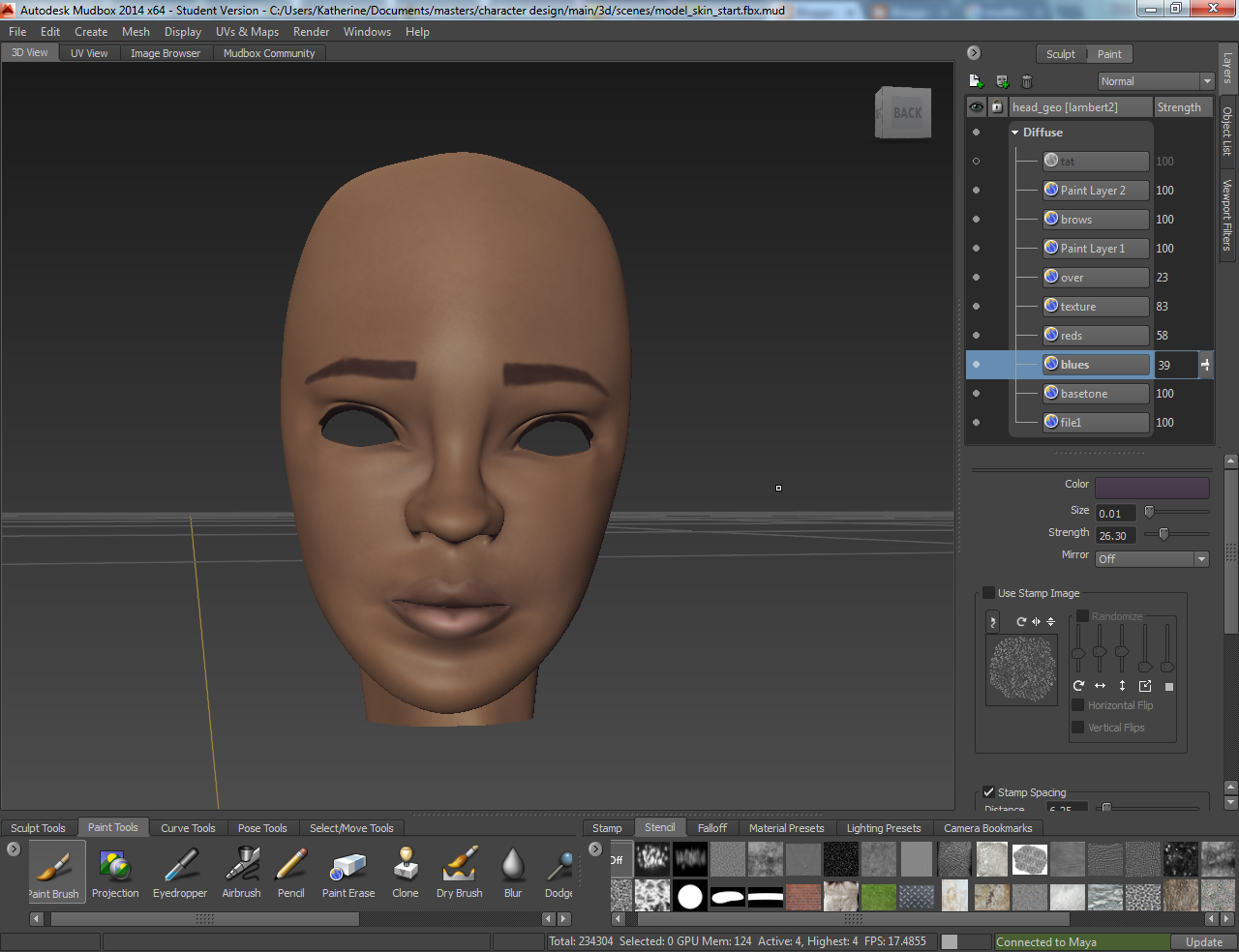 Texturing My Character - Animate!