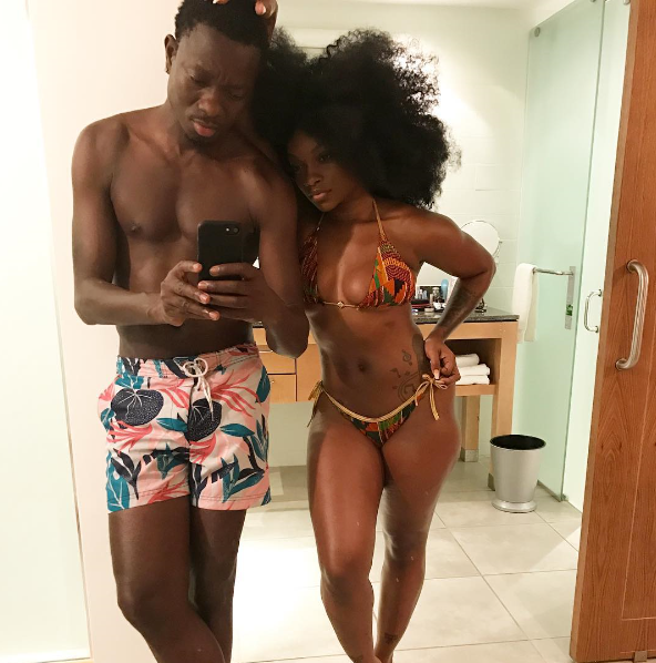 US based. comedian Michael Blackson took to his IG page and shared a photo ...