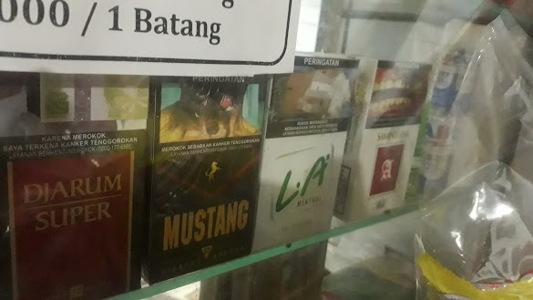 Macam-macam Rokok yang dijual di Warung Sembako