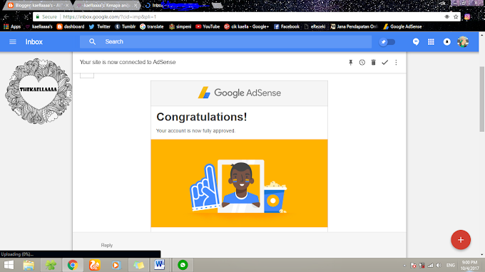 Finally, Google approve my AdSense