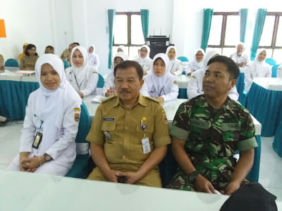 BABINSA KEDAWUNG HADIRI PEMBUKAAN SURVEIOR AKREDITASI DARI DINAS KESEHATAN TINGKAT PUSAT