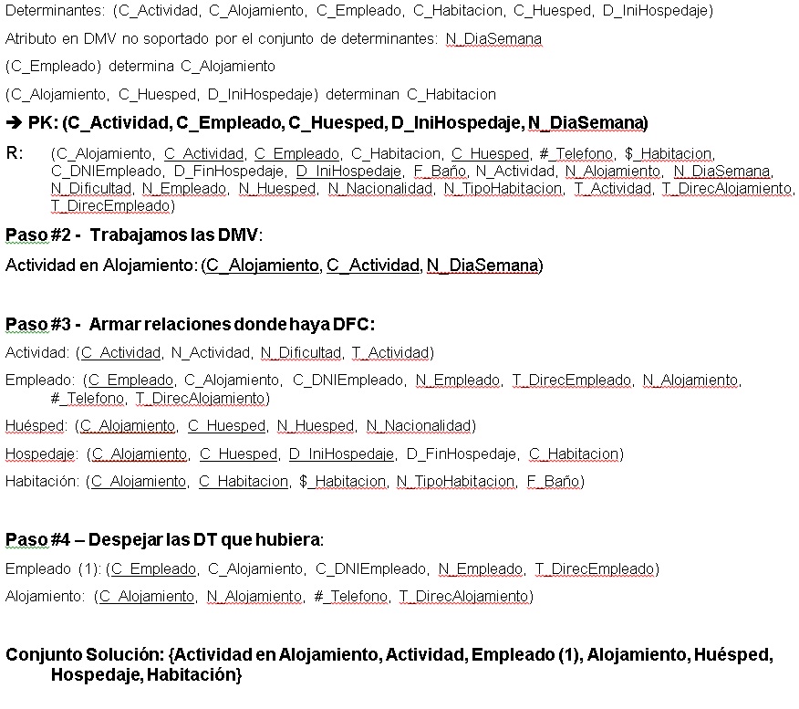 Base de datos pasos de normalizacion