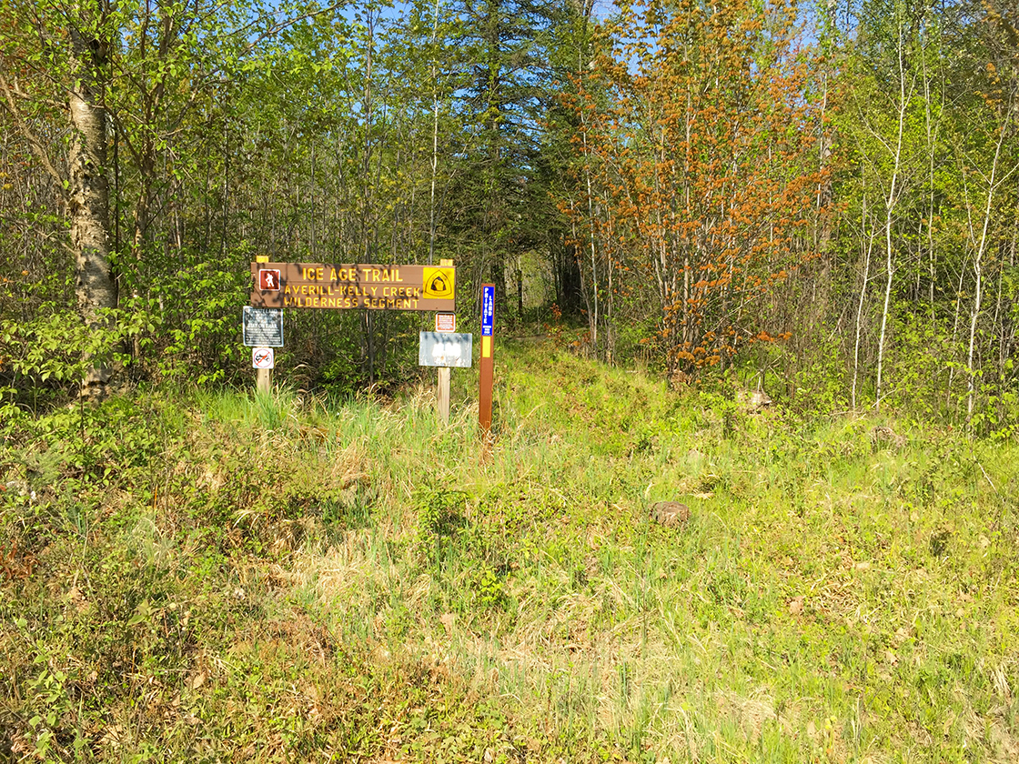 Averill-Kelly Creek Wilderness Segment of the Ice Age National Trail