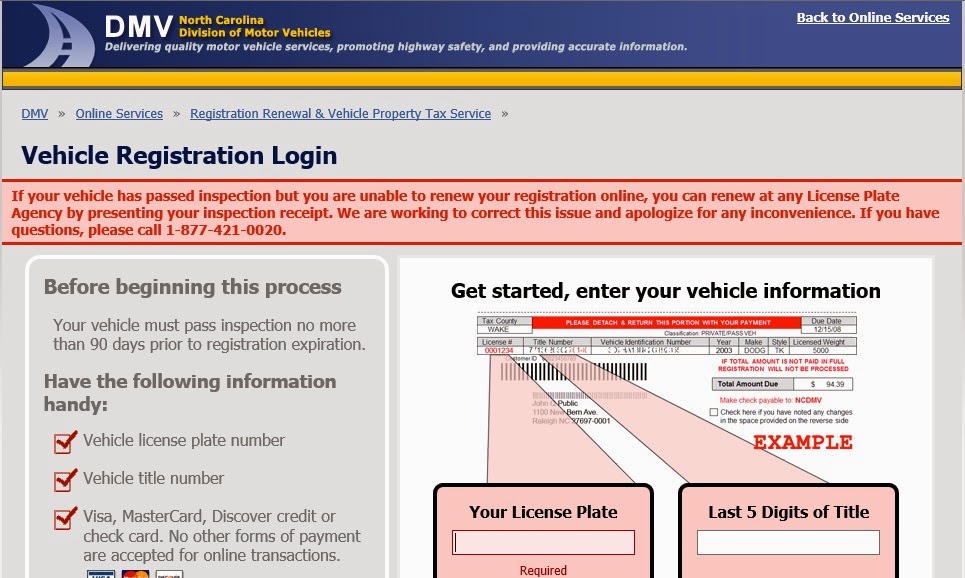 Renewal Form North Carolina Registration Www Picsbud North Carolina Vehicle Registration Renewal And Property Jpg 965x578 Form