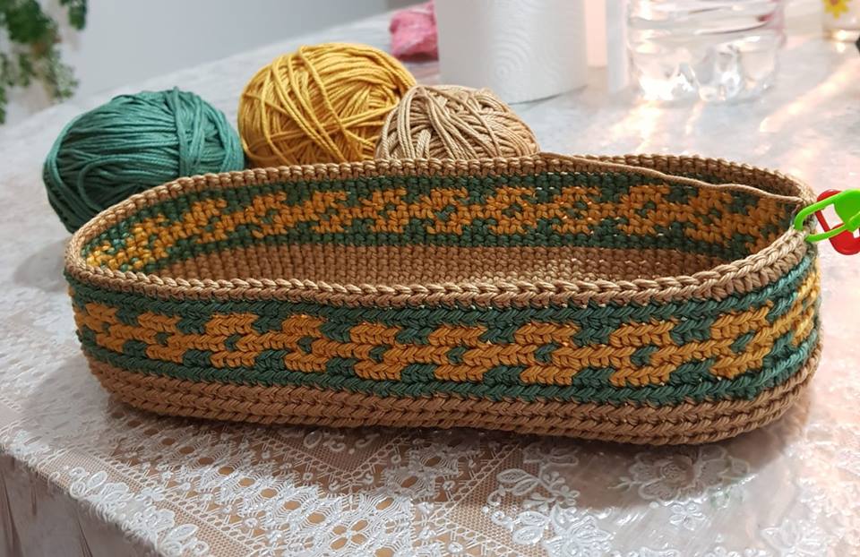 MI BOLSO TAPESTRY CROCHET CLASE 3 - Crochet