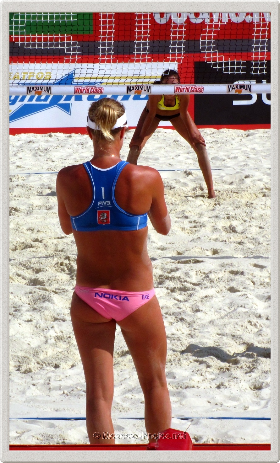 Beach Volleyball Player Erika Nystrom