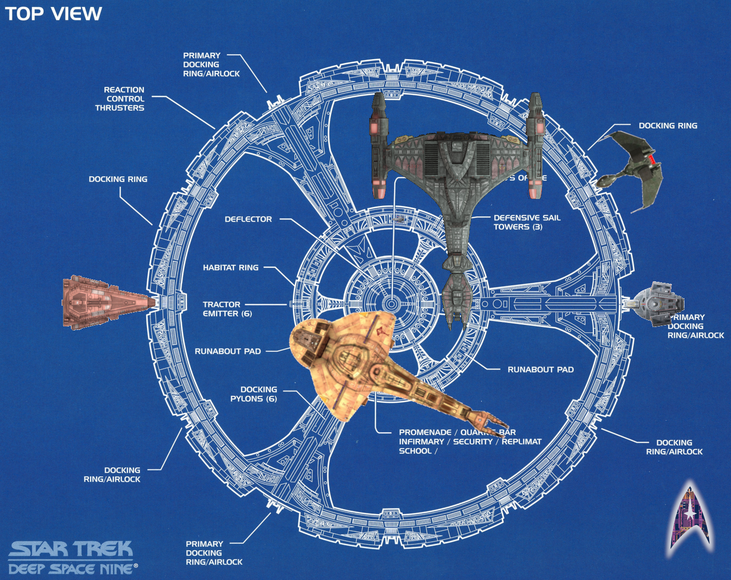 Deep Space Nine Schematic