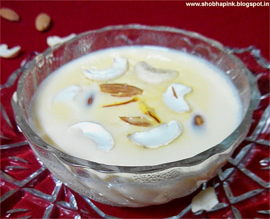 Cashew Nut Kheer