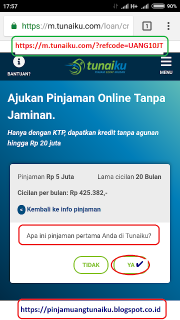 Langkah 3 pengajuan pinjaman tunaiku via link promo tunaiku https://m.tunaiku.com/?refcode=UANG10JT Langkah 3 pengajuan pinjaman tunaiku via link promo tunaiku https://m.tunaiku.com/?refcode=UANG10JT
