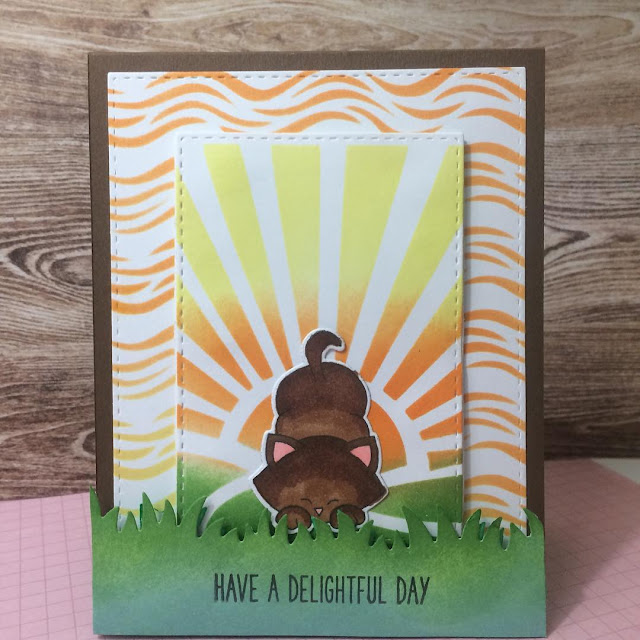 Have a delightful day by Katrina features Newton's Antics, Sunscape, Waves, and Land Borders by Newton's Nook Designs; #newtonsnook