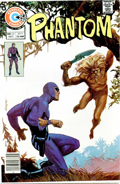 The Phantom v2 #68 charlton comic book cover art by Don Newton The Phantom v2 #68 charlton comic book cover art by Don Newton