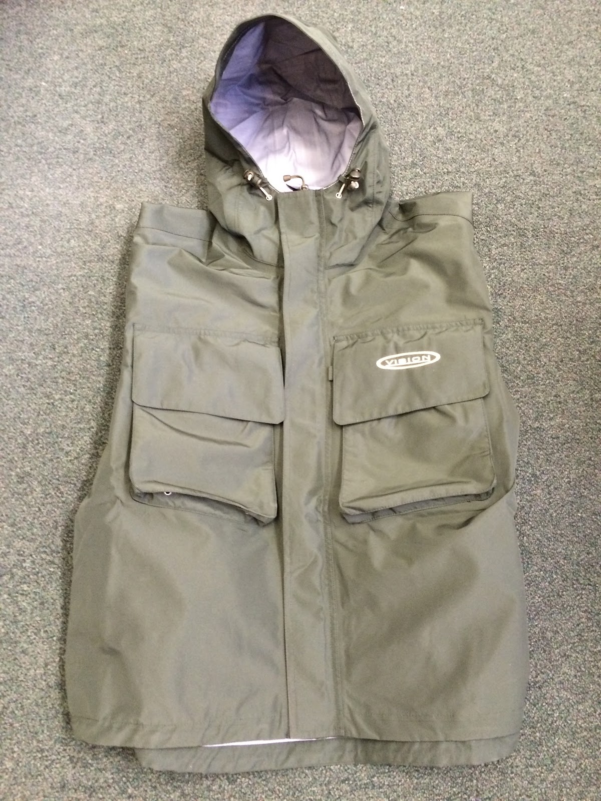 vision vector wading jacket
