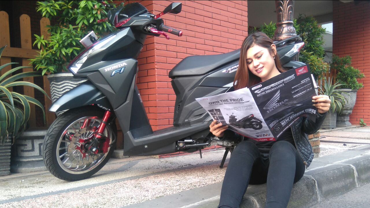 41+ Top Terbaru Modifikasi Vario 150 Warna Brown