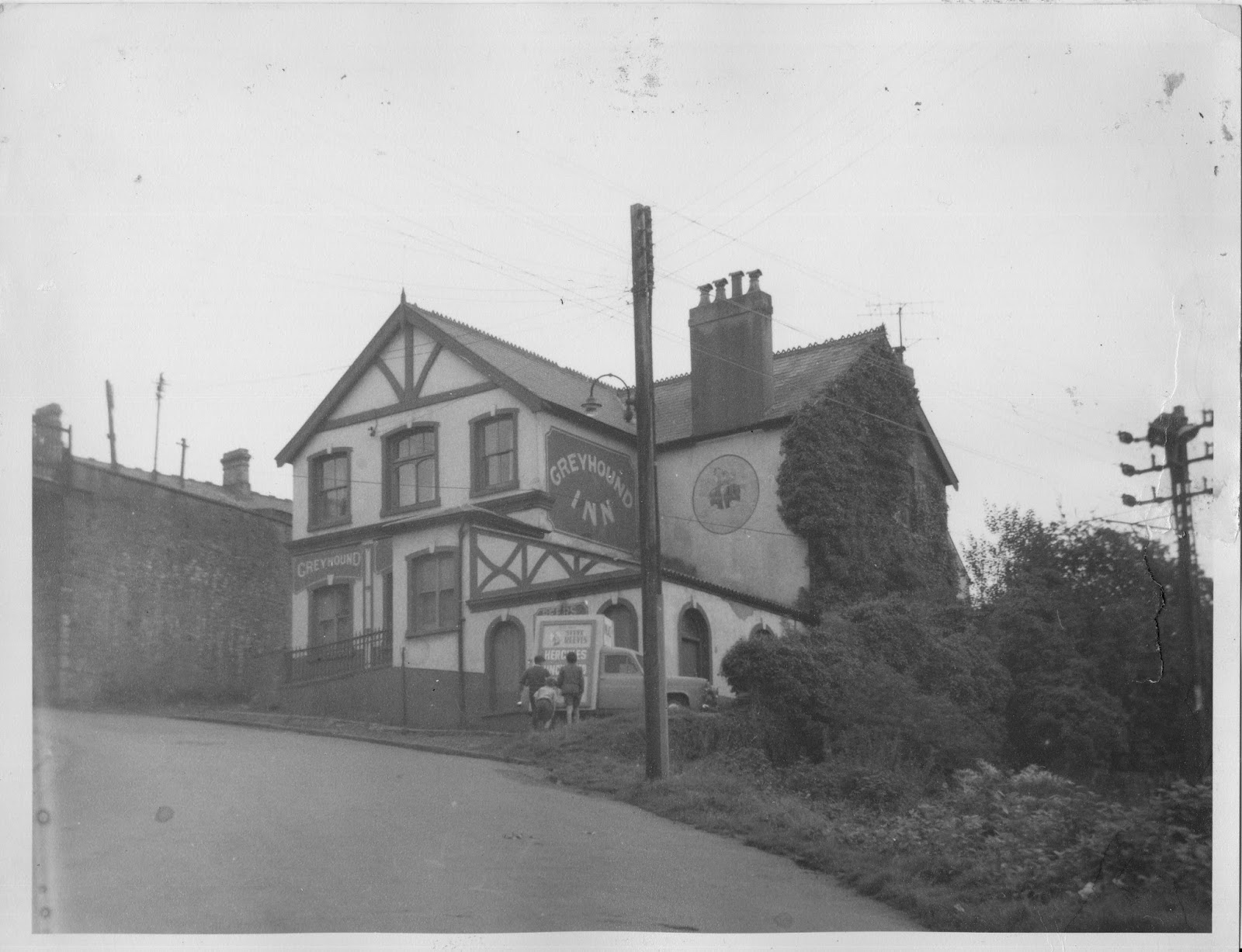 Brew Wales Now and Then, former Greyhound PH, Aberbargoed