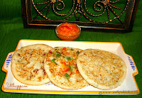 images for  Uthappam Recipe / Oothappam Recipe / Onion Oothappam Recipe / South Indian Uthappam Recipe