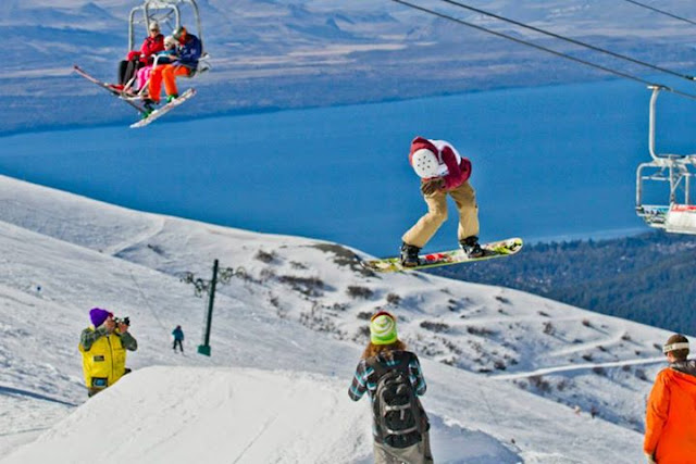 Esquiar em Bariloche no inverno Esquiar em Bariloche no inverno