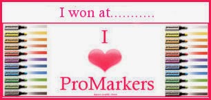 I won at I love Promarkers