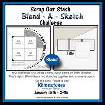 January Blend a Sketch Challenge