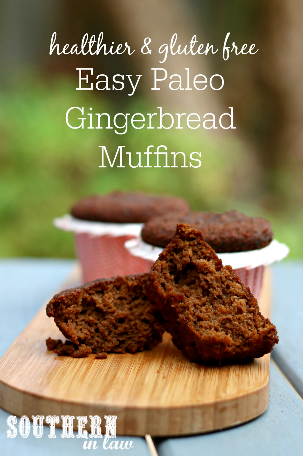 Southern In Law Recipe Easy One Bowl Paleo Gingerbread Muffins